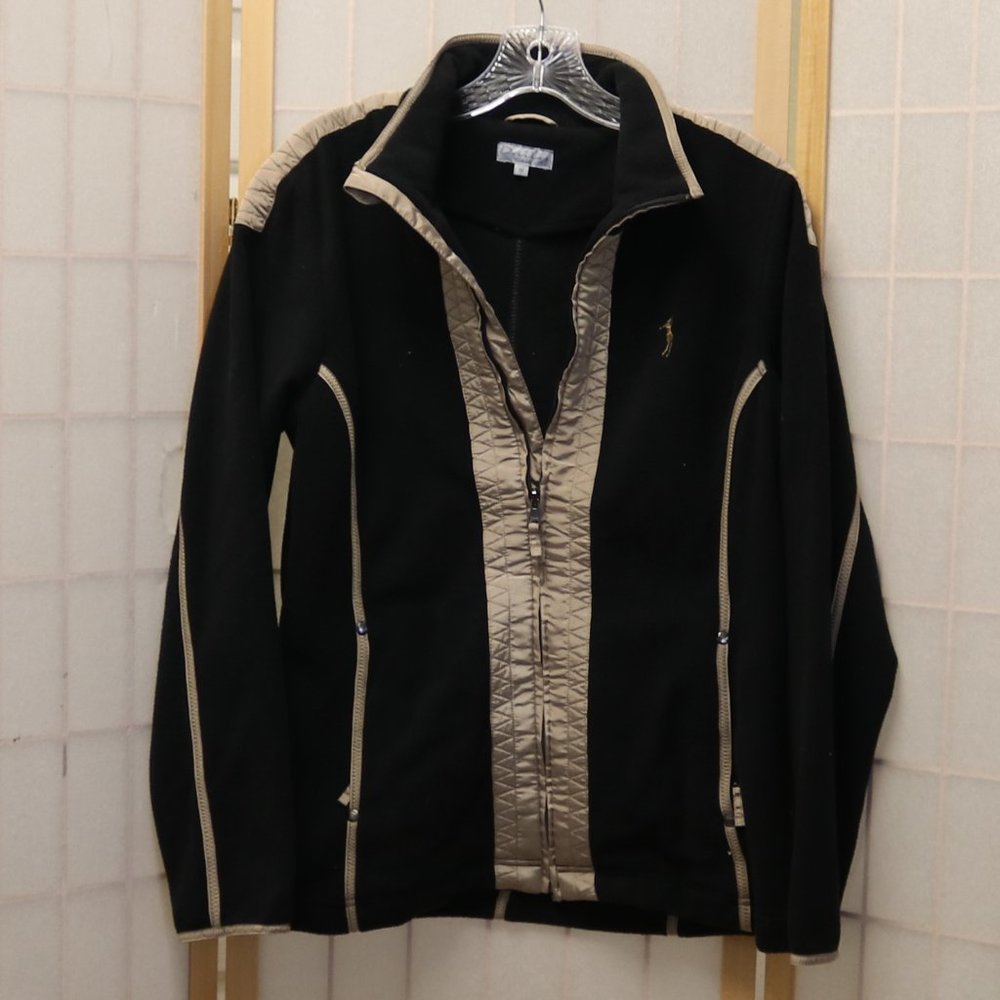 Daily Women Black Fleece Jacket #450